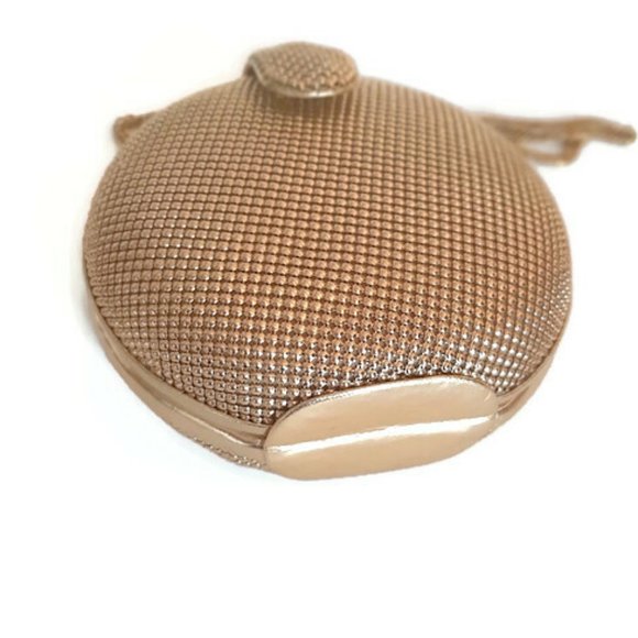 Whiting & Davis Gold Mesh Clutch - Picture 2 of 5